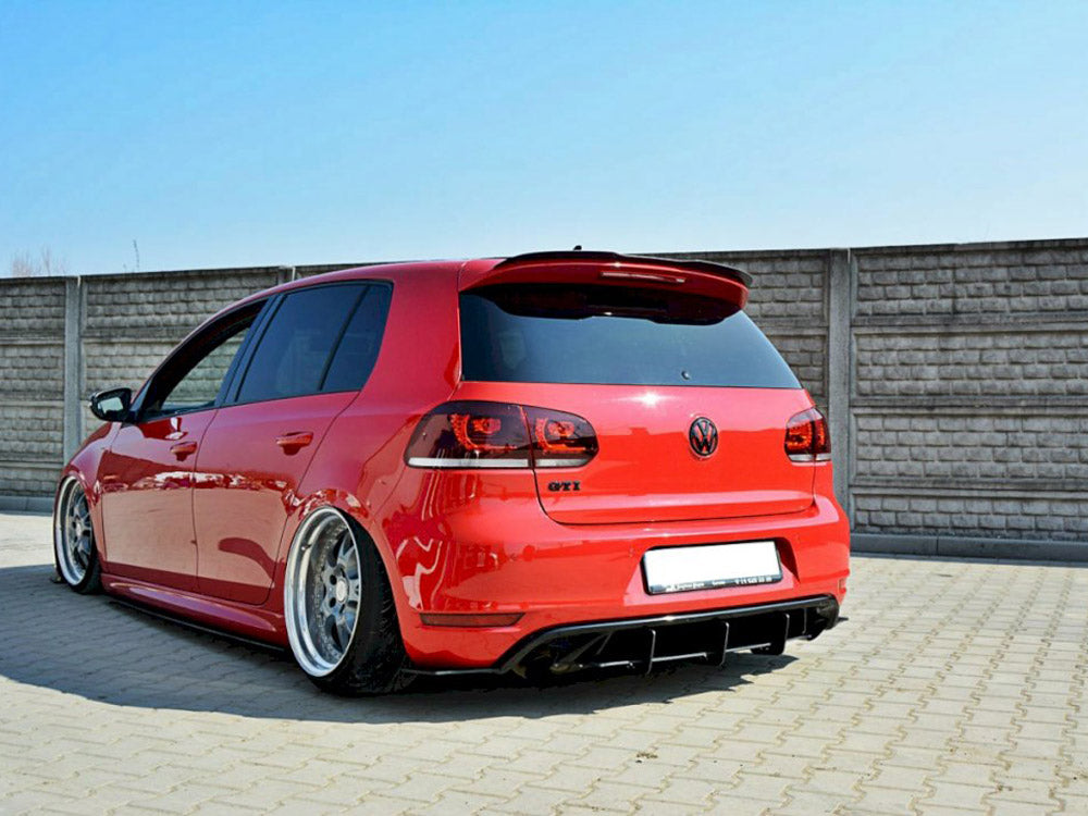 Rear Diffuser & Rear Side Splitters VW Golf MK6 GTI / 35TH