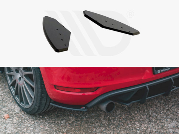 Racing Durability Rear Side Splitters VW Golf GTI MK6 (2008-2012)