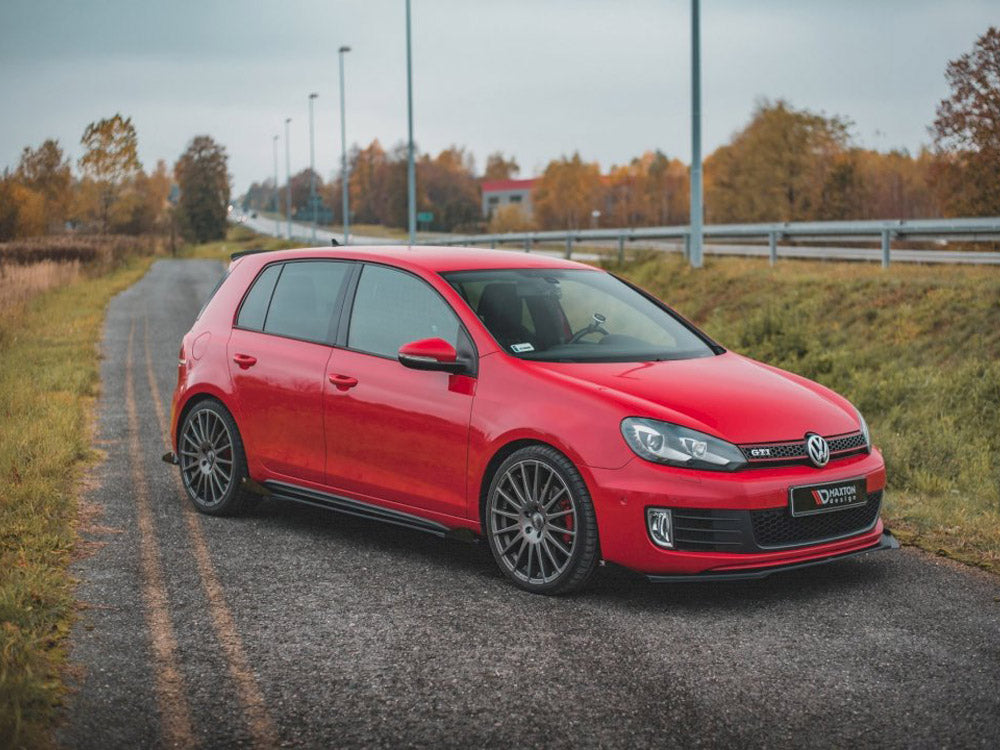 Racing Durability Side Skirts Diffusers (+flaps) VW Golf GTI MK6 (2008-2012)
