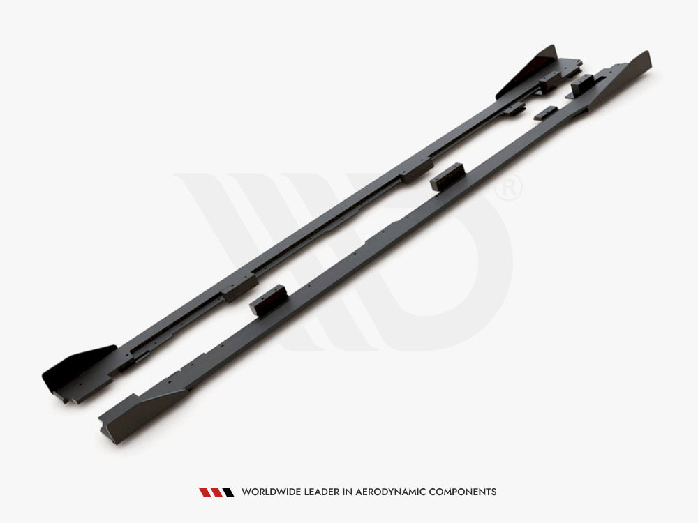 Racing Durability Side Skirts Diffusers (+flaps) VW Golf GTI MK6 (2008-2012)
