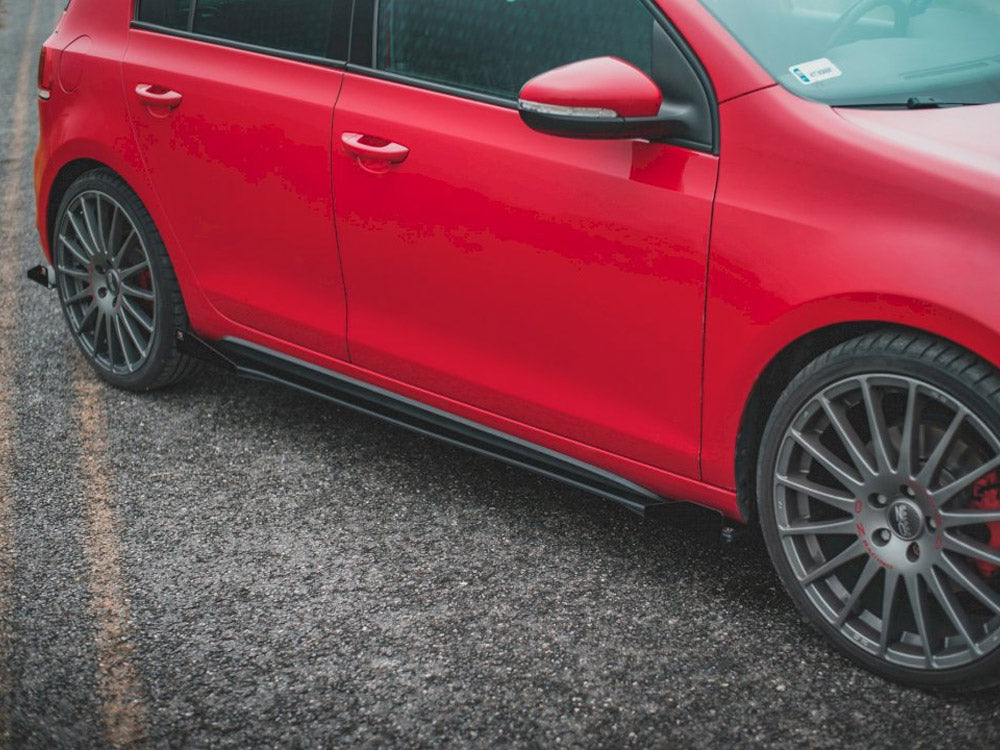 Racing Durability Side Skirts Diffusers (+flaps) VW Golf GTI MK6 (2008-2012)