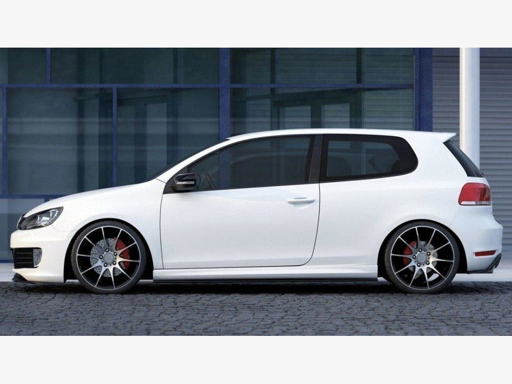 Side Skirts Diffusers compatible with VW Golf VI GTI 35TH / R20