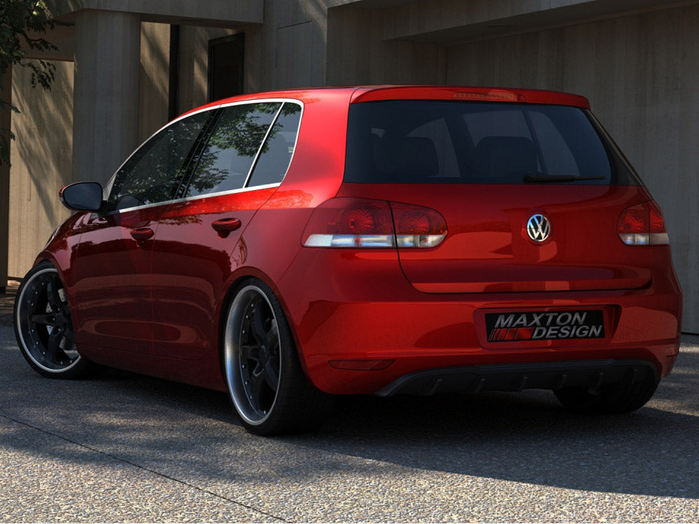 Rear Valance compatible with VW Golf Mk6 NO Exhaust CUT OUT (2008-2012)