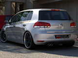 Rear Valance compatible with VW Golf VI With 1 Exhaust HOLE