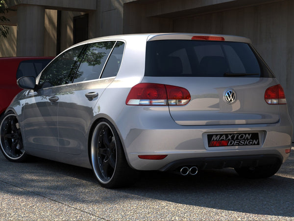 Rear Valance VW Golf VI With 1 Exhaust HOLE