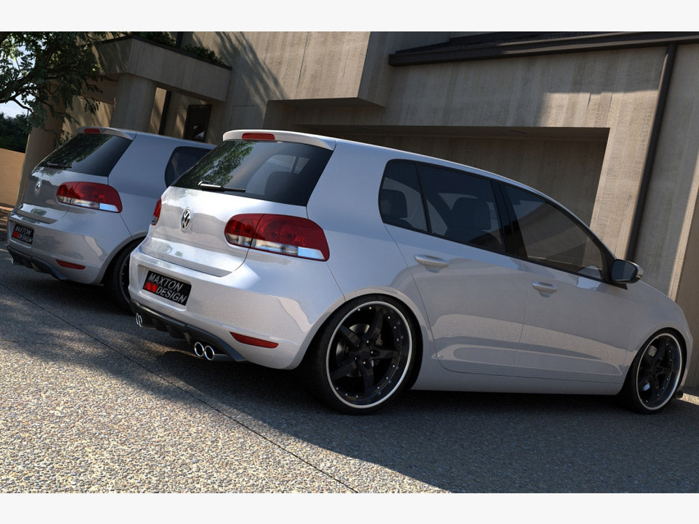 Rear Valance compatible with VW Golf VI With 2 Exhaust HOLE