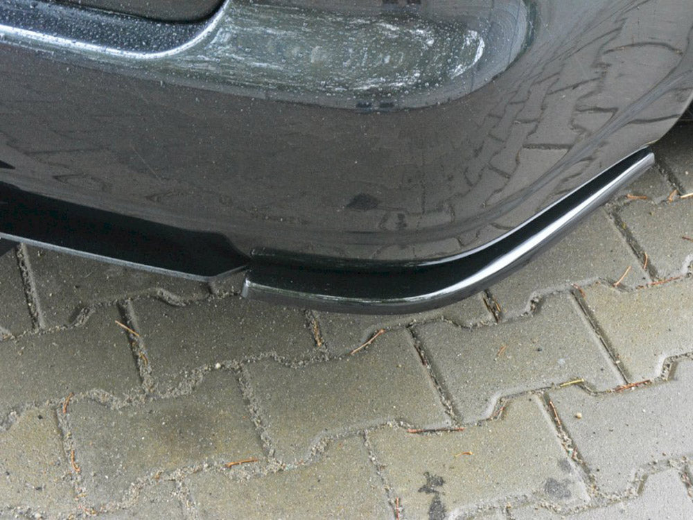 Rear Side Splitters compatible with Audi S4 B5 Avant - Textured