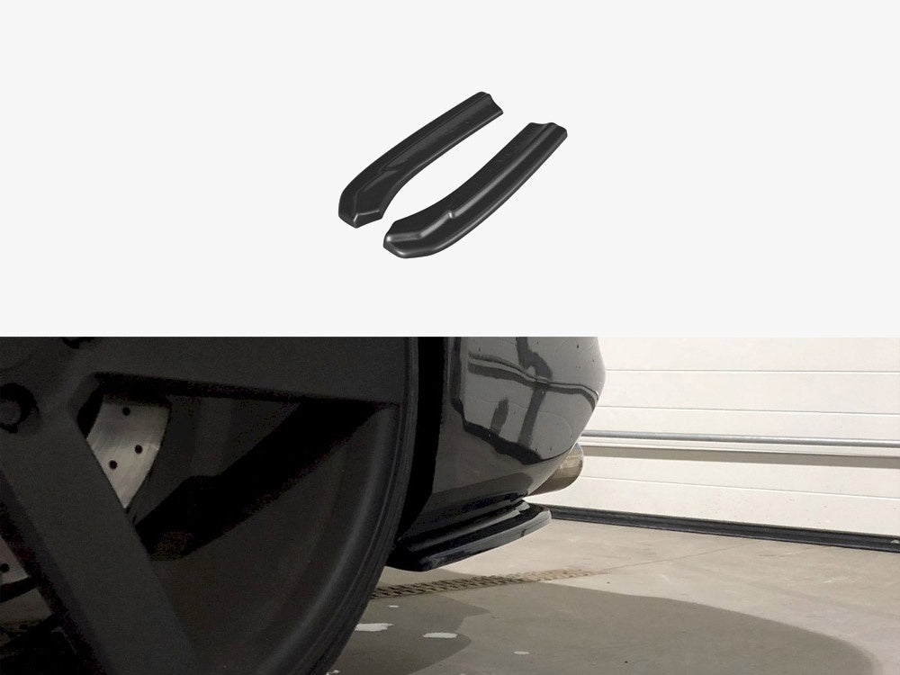 Rear Side Splitters compatible with Audi S4 B8 Facelift (2012-UP)