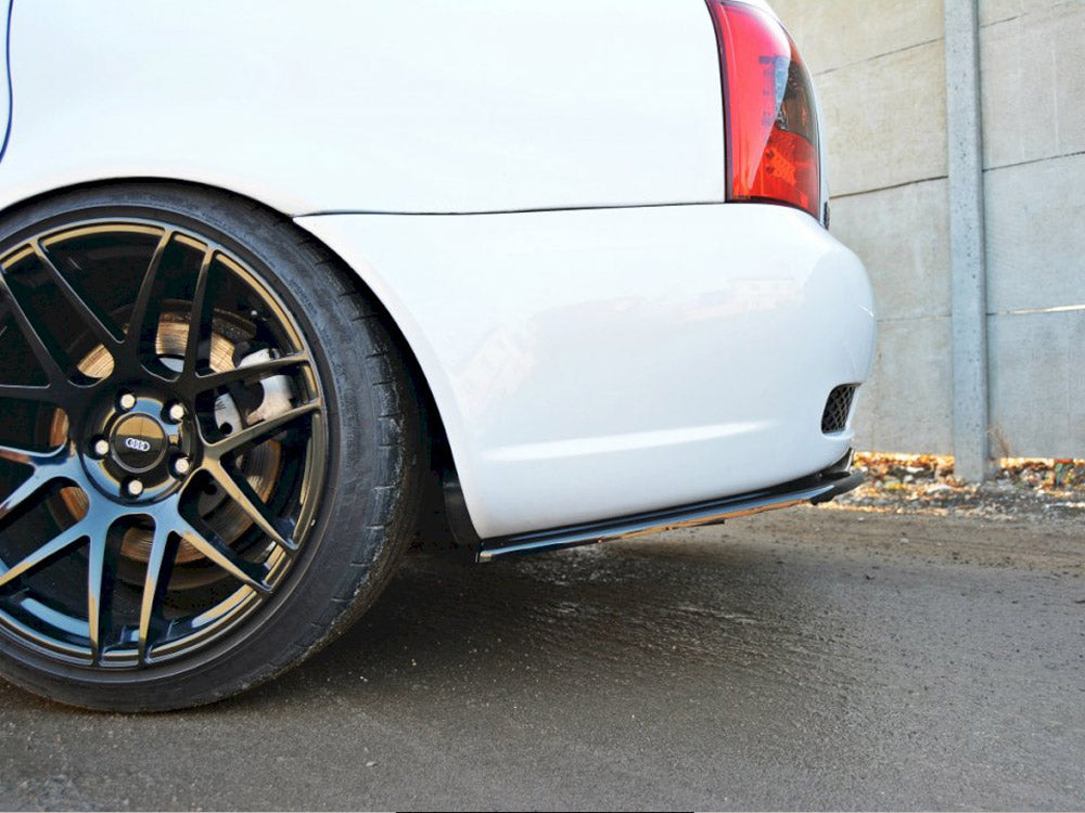 Rear Splitter compatible with Audi RS 4 B5 - Textured
