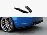 Rear Side Splitters V.1 compatible with Audi RS 4 Sedan B7