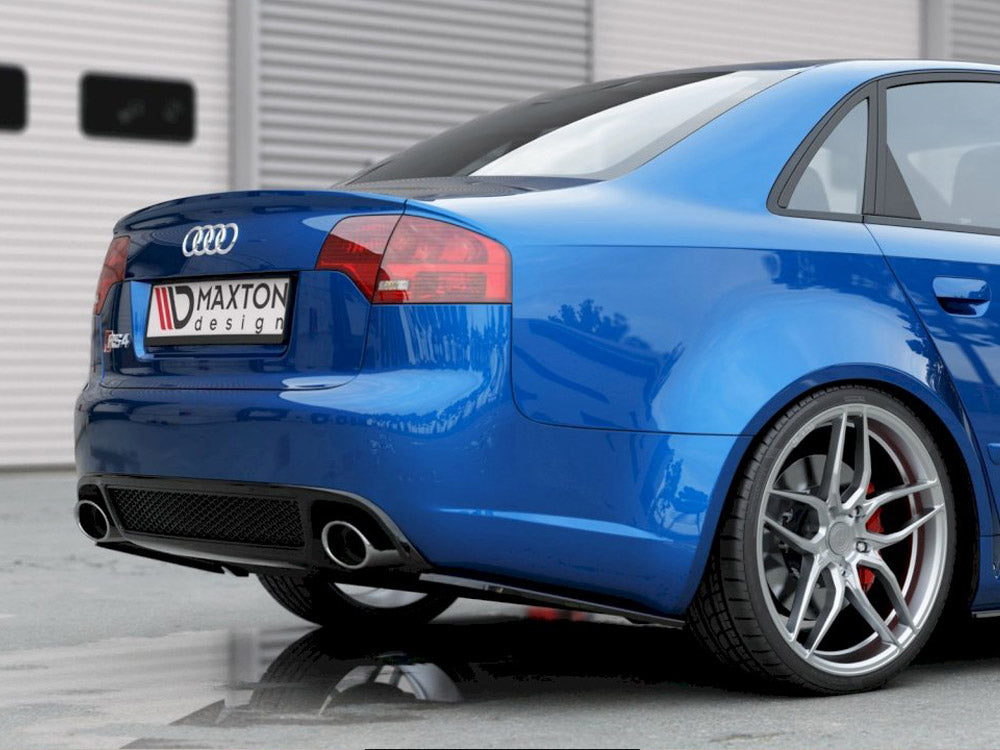 Rear Side Splitters V.1 compatible with Audi RS 4 Sedan B7