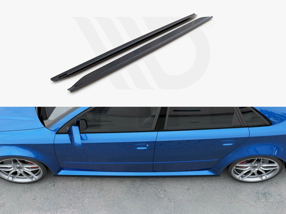 Side Skirts Splitters Audi RS4 B7 (2006-2008)