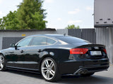 Rear Side Splitters compatible with Audi A5 S Line 8T FL Sportback
