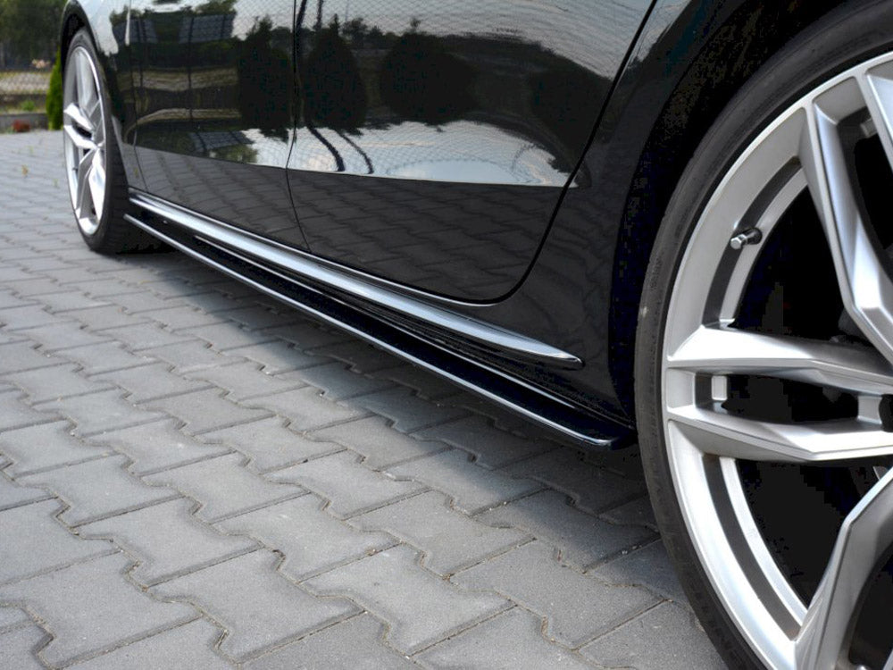 Side Skirts Diffusers compatible with Audi Audi S5 / A5 / A5 S Line 8T / 8T FL Sportback