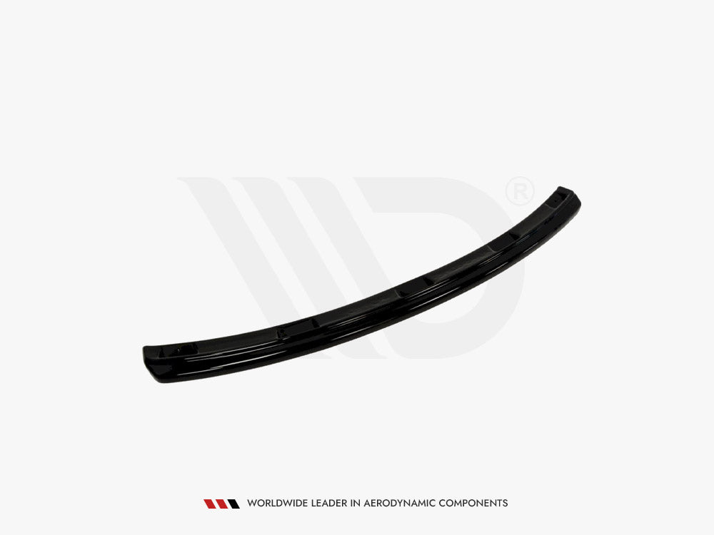 Central Rear Splitter compatible with Audi A5 S Line 8T - Carbon Look