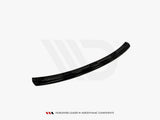 Central Rear Splitter compatible with Audi A5 S Line 8T - Carbon Look