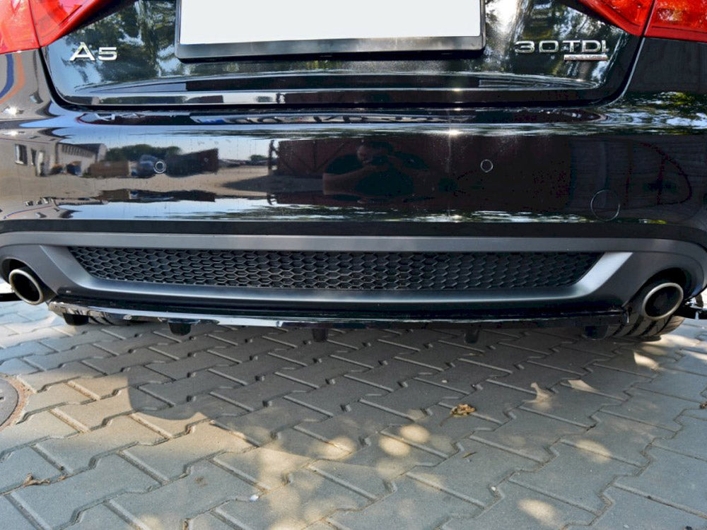 Rear Splitter (Vertical Bars) compatible with Audi A5 Coupe / Sportback S Line 8T