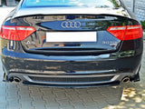 Rear Side Splitters compatible with Audi A5 Coupe / Sportback S Line 8T