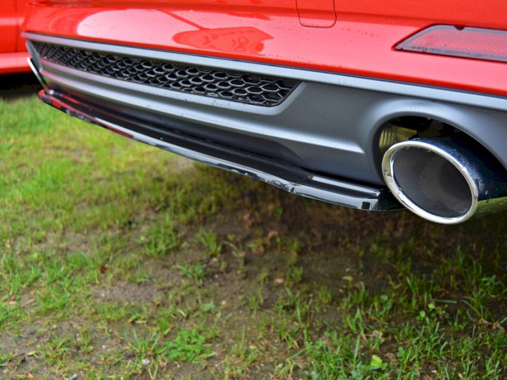 MAXTON DESIGN Central Rear Splitter Audi A5 S-line F5 Coupe / Sportback (2016-)