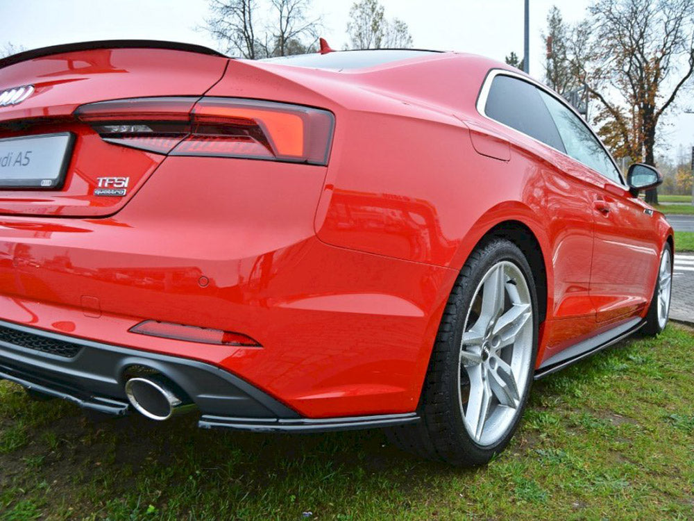 Rear Side Splitters compatible with Audi A5 F5 S Line Coupe (2016-)