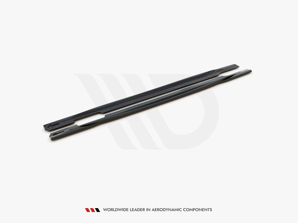 Side Skirts Diffusers compatible with Audi S5 / A5 S Line Sportback F5 Facelift