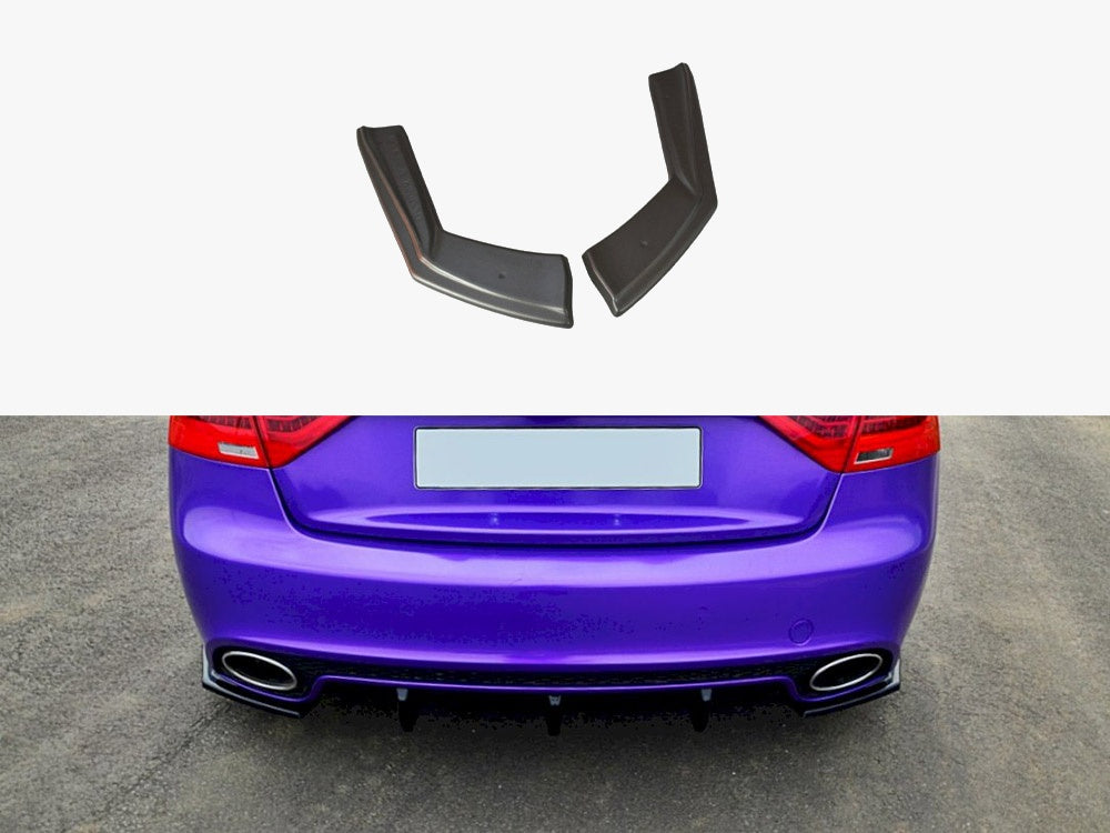 Rear Side Splitters compatible with Audi RS 5 8T / 8T FL