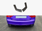 Rear Side Splitters compatible with Audi RS 5 8T / 8T FL