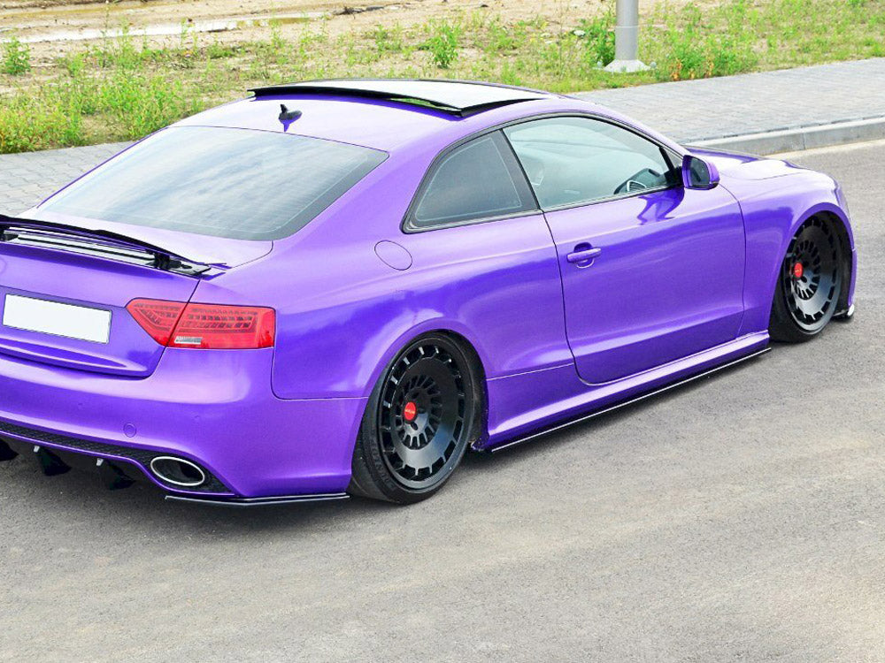 Side Skirts Diffusers compatible with Audi RS 5 8T / 8T FL