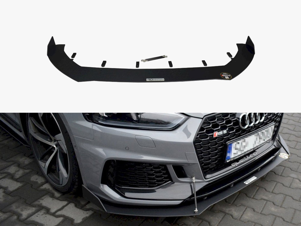Racing Front Splitter V.2 compatible with Audi RS 5 Coupe / Sportback F5