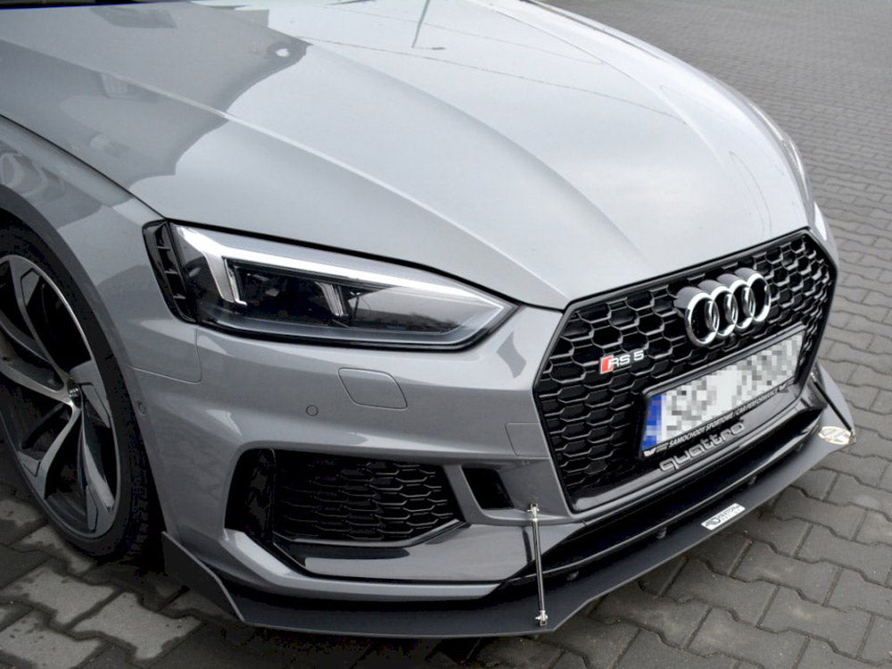 Racing Front Splitter V.2 compatible with Audi RS 5 Coupe / Sportback F5