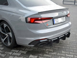 Rear Diffuser V.2 compatible with Audi RS 5 Coupe / Sportback F5