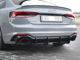 Rear Diffuser V.2 compatible with Audi RS 5 Coupe / Sportback F5