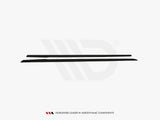 Racing Side Skirts Diffusers compatible with Audi RS 5 F5 Coupe