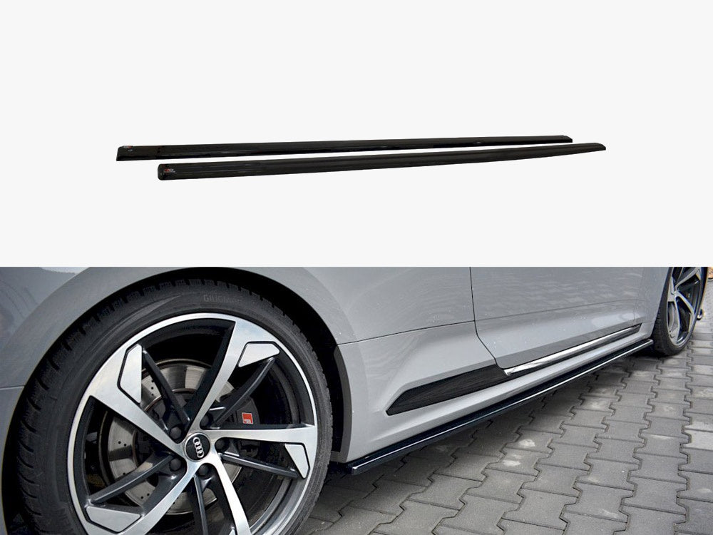 Side Skirts Diffusers compatible with Audi RS 5 F5 Coupe