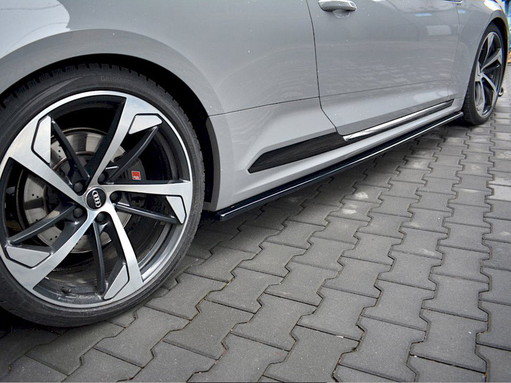 Side Skirts Diffusers compatible with Audi RS 5 F5 Coupe