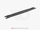 Side Skirts Diffusers compatible with Audi RS 5 Sportback F5 Facelift