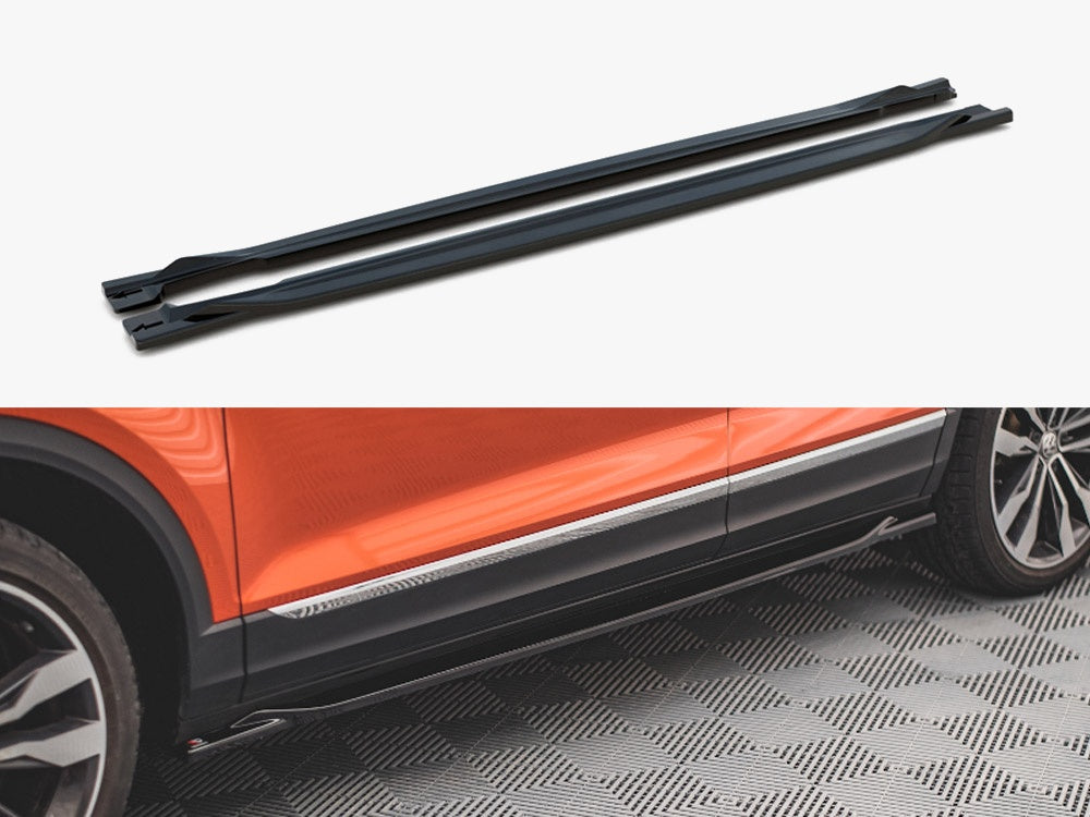 Side Skirts Diffusers compatible with VW T-Roc Mk1