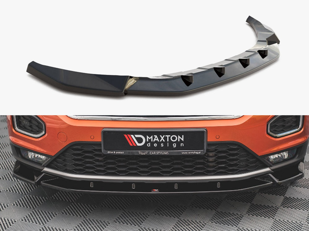 Front Splitter V.2 compatible with VW T-Roc Mk1
