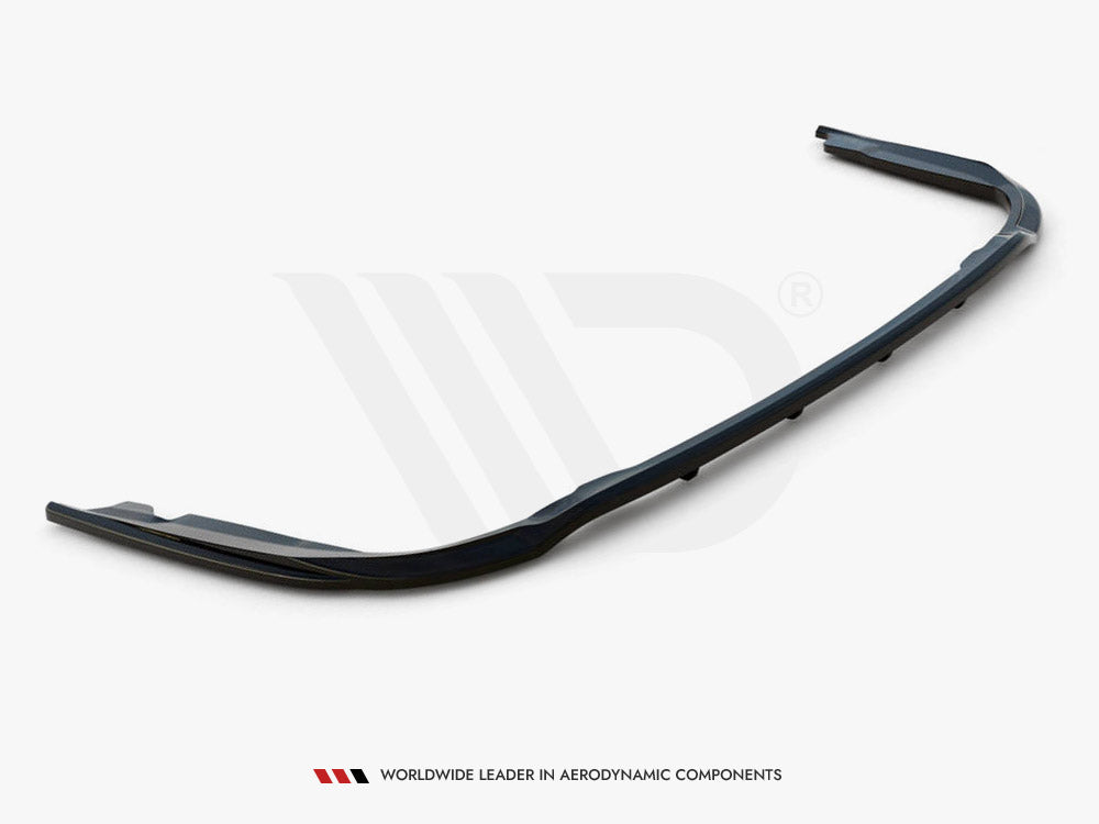 MAXTON DESIGN Central Rear Splitter (Vertical Bars) Toyota Avensis MK3.5 (2015-2018)