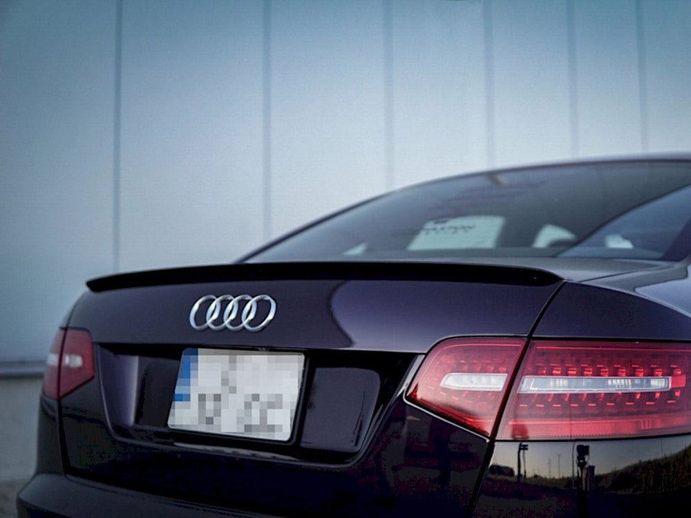 Spoiler CAP Audi A6 S-Line C6 FL Sedan