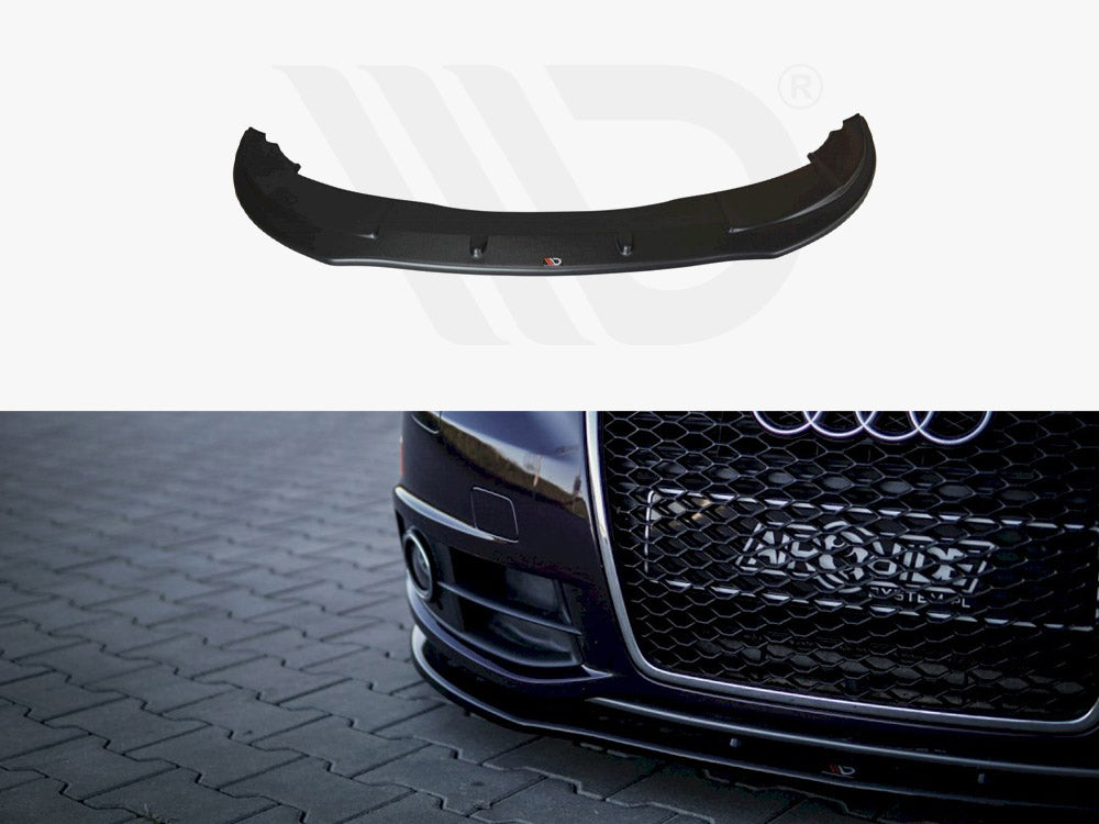 MAXTON DESIGN Front Splitter Audi A6 C6 S-line Facelift Sedan (2008-2011)