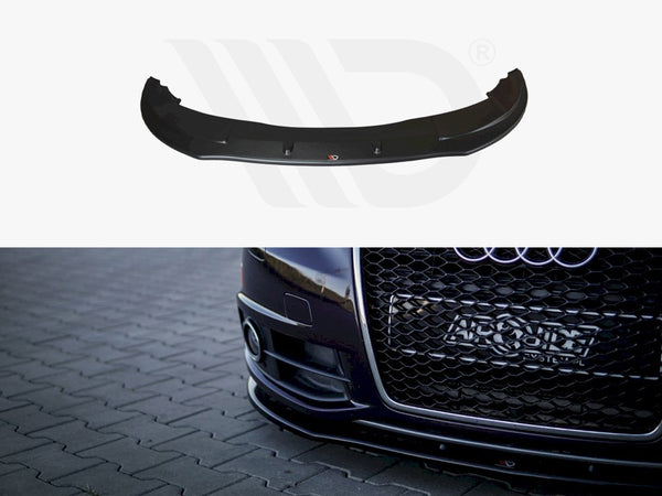 MAXTON DESIGN Front Splitter Audi A6 C6 S-line Facelift Sedan (2008-2011)
