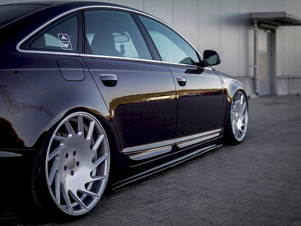 Side Skirt Diffusers Audi A6 S-line C6/ C6 FL (2004-2011)