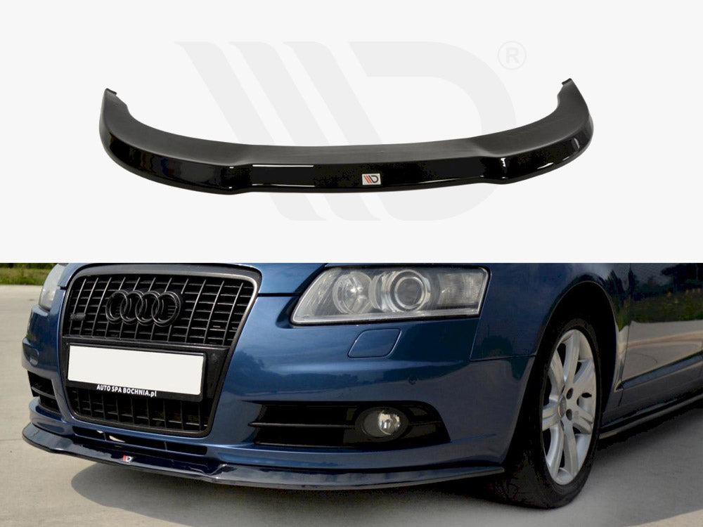 MAXTON DESIGN Front Splitter Audi A6 C6 S-line Pre-facelift (2004-2008)