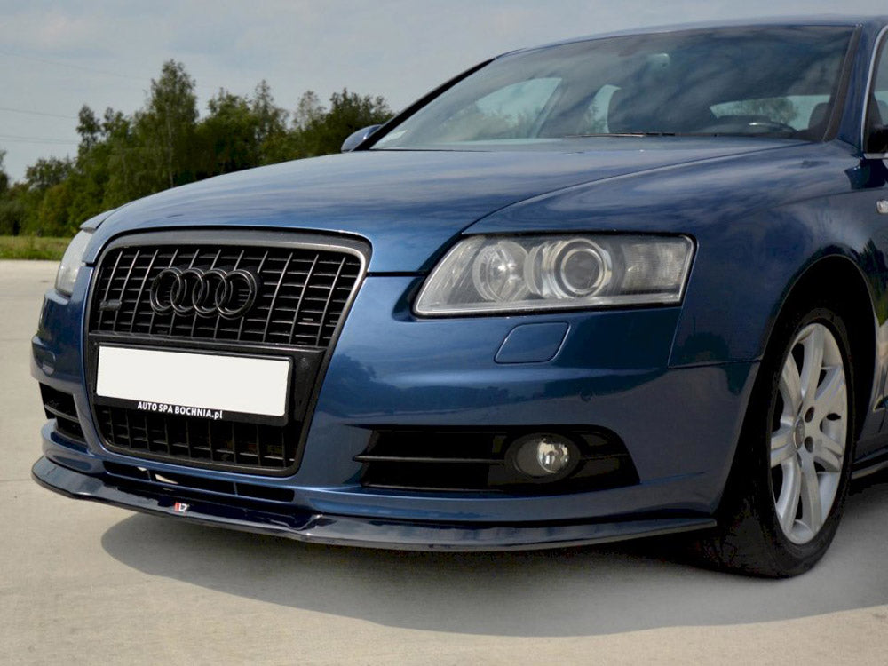 MAXTON DESIGN Front Splitter Audi A6 C6 S-line Pre-facelift (2004-2008)
