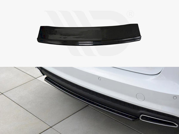 MAXTON DESIGN Central Rear Splitter Audi A6 S-Line C7 FL