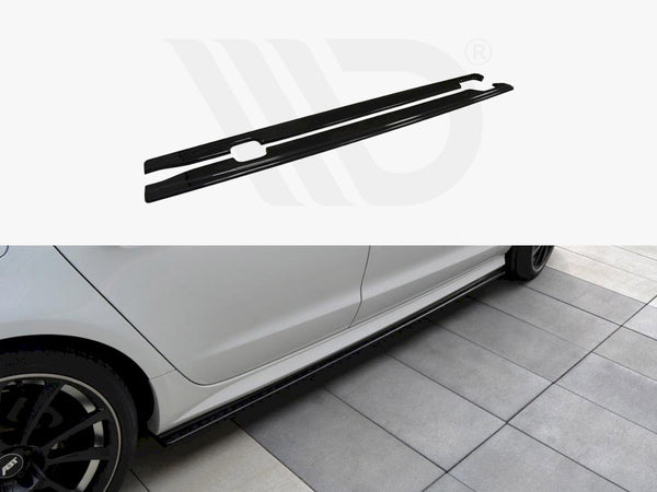 Side Skirts Diffusers Audi A6 S-Line / S6 C7 FL