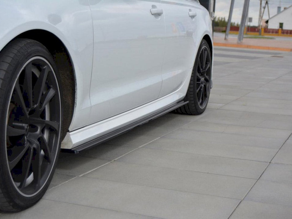 Side Skirts Diffusers Audi A6 S-Line / S6 C7 FL
