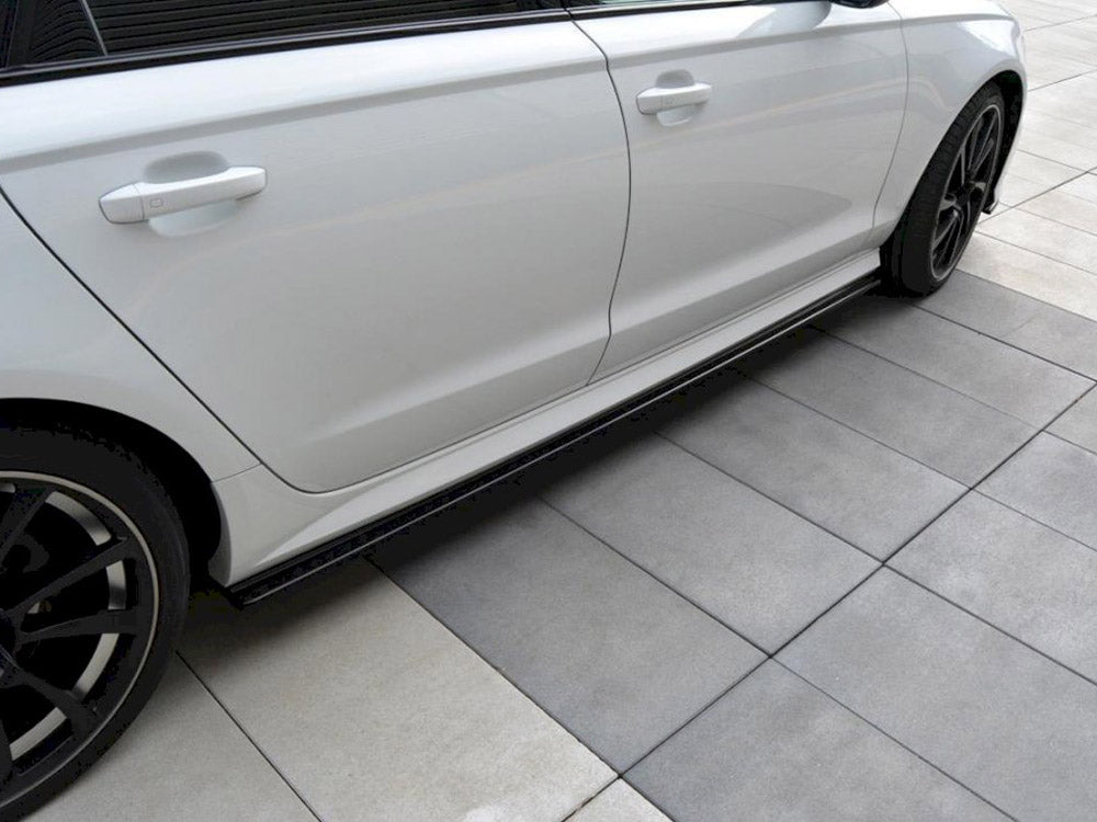 Side Skirts Diffusers Audi A6 S-Line / S6 C7 FL