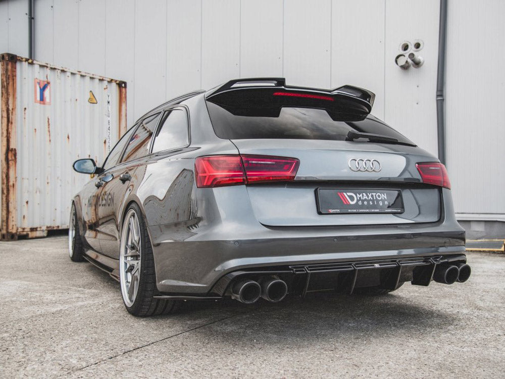 Rear Side Diffusers Audi S6 / A6 S-Line C7 Facelift